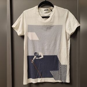 Adult M IKKS Graphics T-Shirt